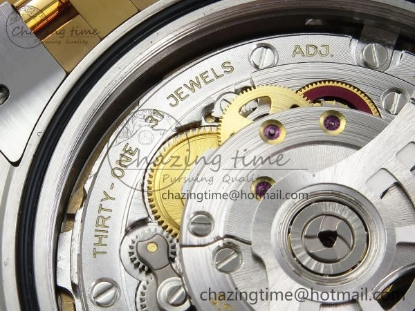 Unisex DateJust 41 126333 Clean 1:1 Best Edition 904L Steel Gray Dial Green Roman Marker on SS YG Jubilee Bracelet VR 1563
