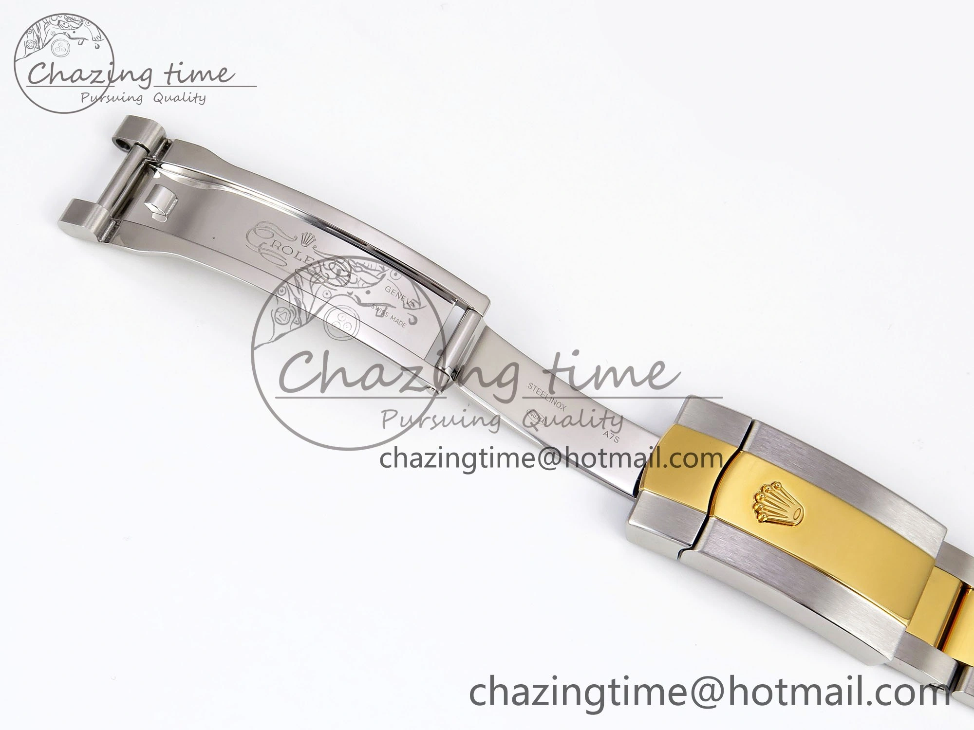 DateJust 41 126333 Clean 1:1 Best Edition 904L Steel Gray Dial Green Roman Marker on SS YG Oyster Bracelet VR Durable 1564