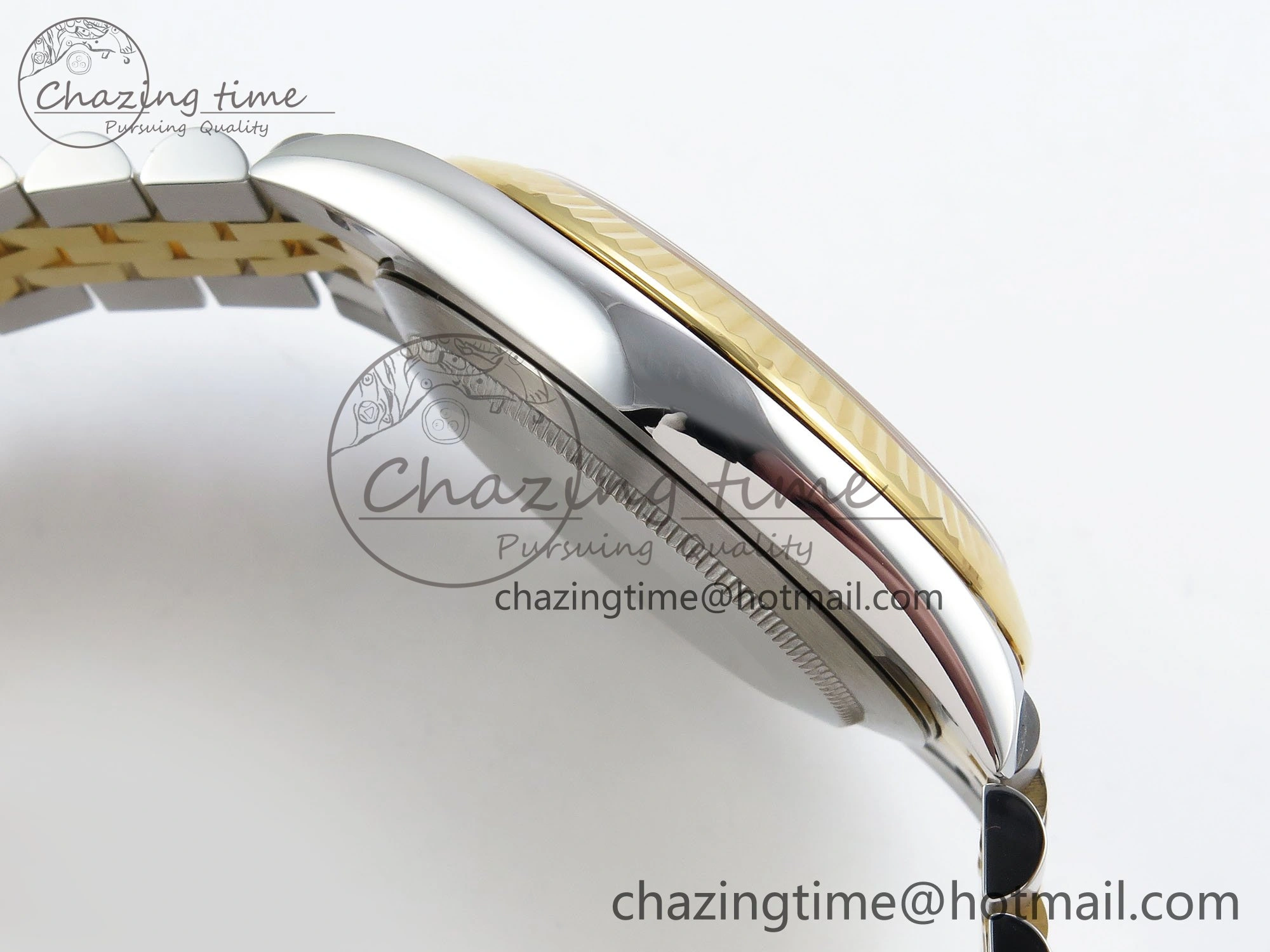 Packable DateJust 41 126333 Clean 1:1 Best Edition 904L Steel YG Stick Dial on SS YG Jubilee Bracelet VR 1574