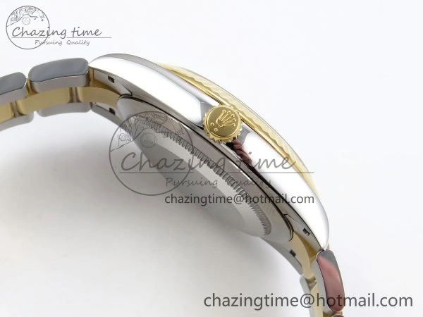 DateJust 41 126333 Clean 1:1 Best Edition 904L Steel YG Stick Dial on SS YG Oyster Bracelet VR Classic 1578