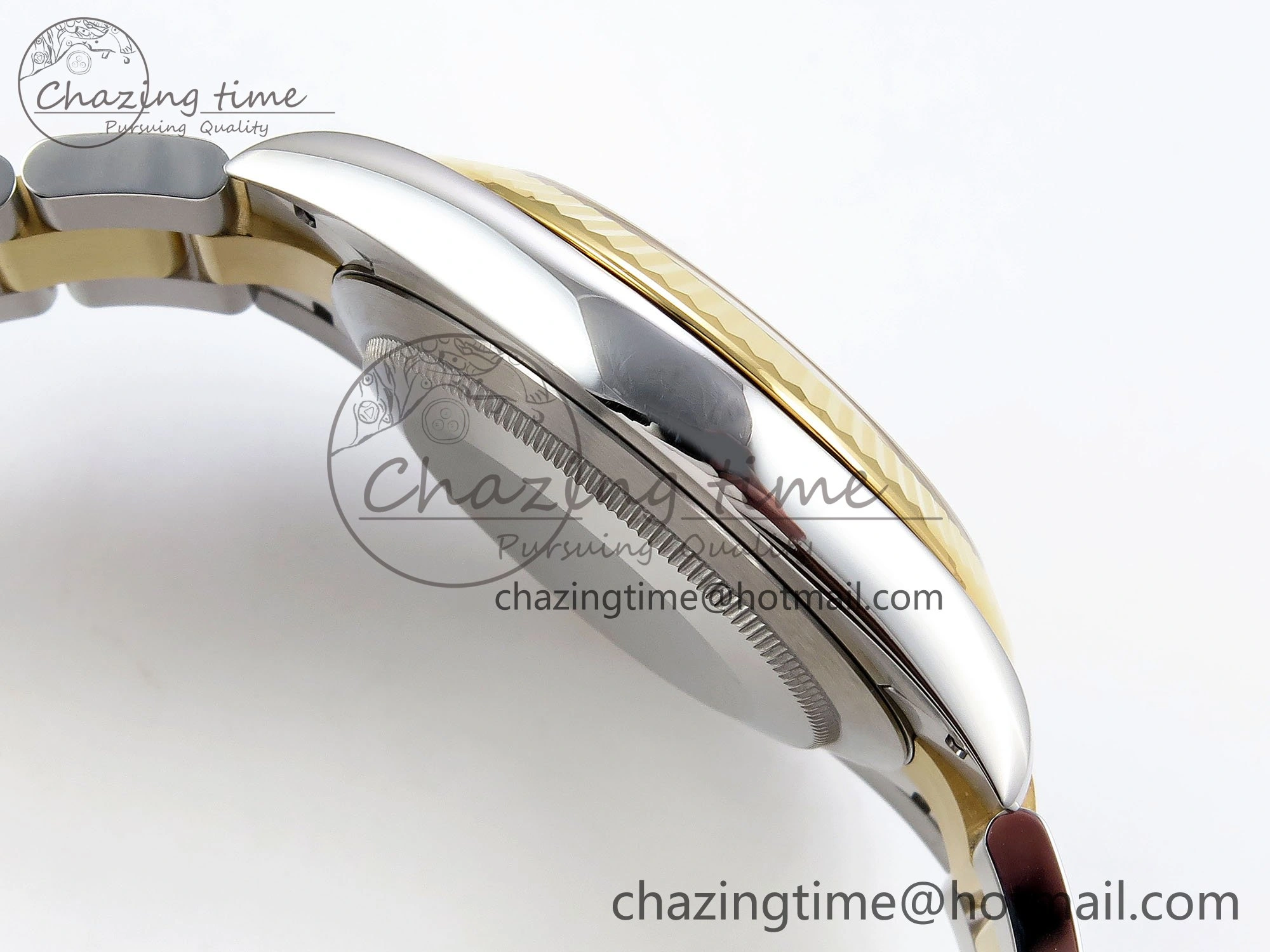 DateJust 41 126333 Clean 1:1 Best Edition 904L Steel YG Stick Dial on SS YG Oyster Bracelet VR Classic 1578