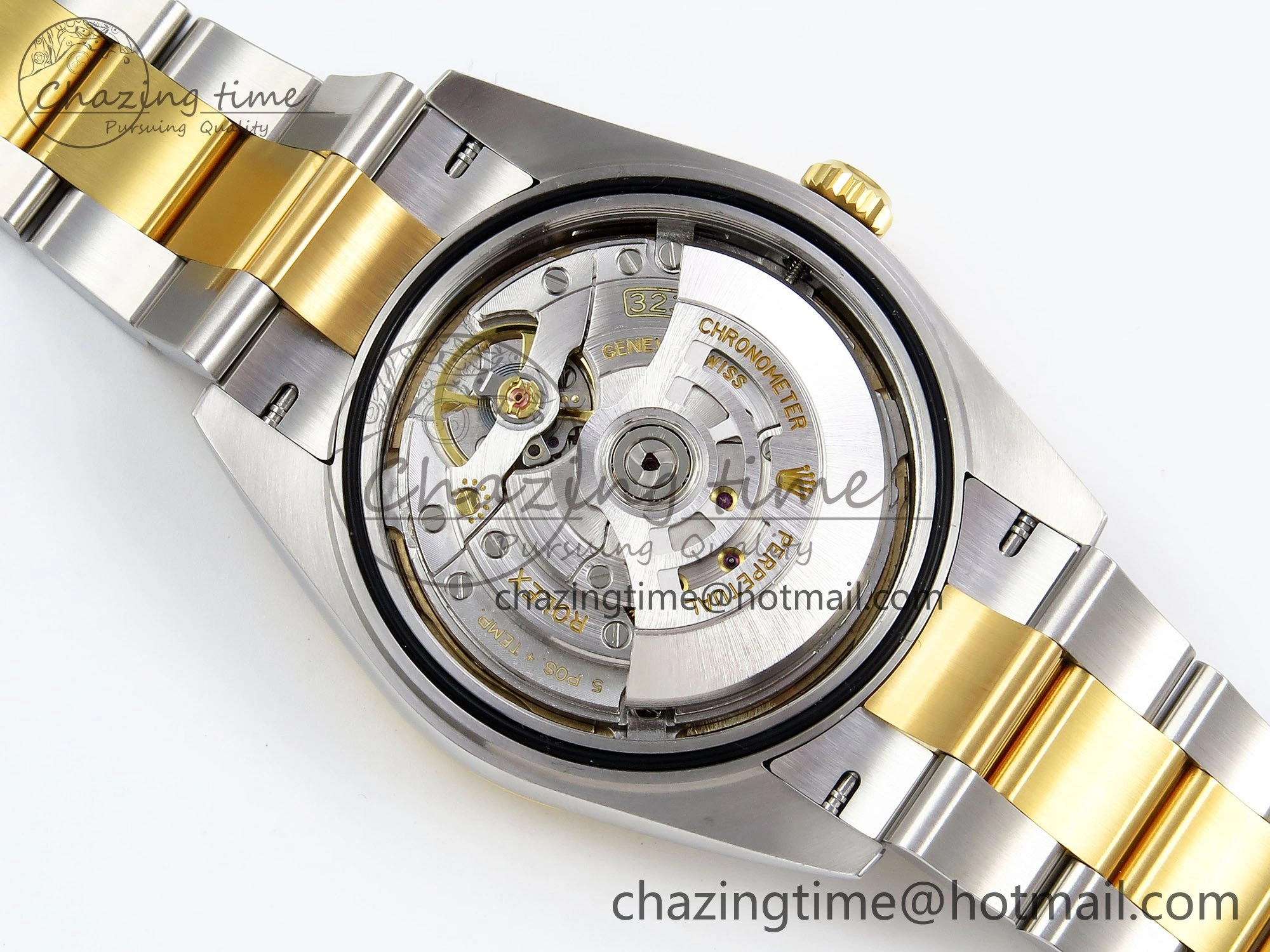 DateJust 41 126333 Clean 1:1 Best Edition 904L Steel YG Stick Dial on SS YG Oyster Bracelet VR Classic 1578