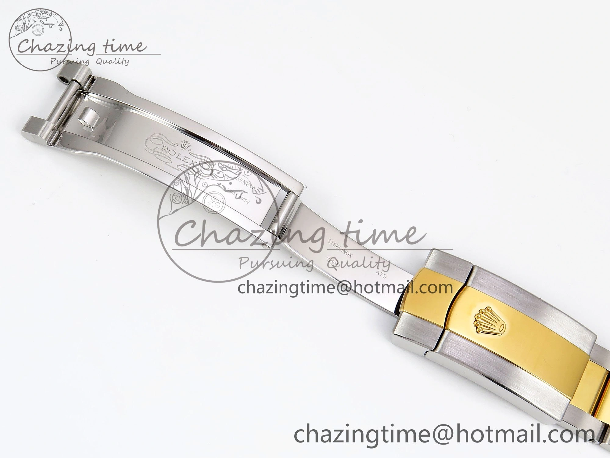 DateJust 41 126333 Clean 1:1 Best Edition 904L Steel YG Stick Dial on SS YG Oyster Bracelet VR Classic 1578