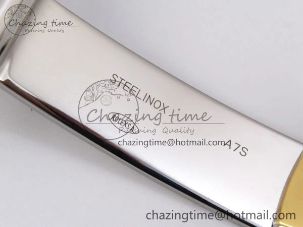 DateJust 41 126333 Clean 1:1 Best Edition 904L Steel YG Textured Dial on SS YG Oyster Bracelet VR Bright 1634