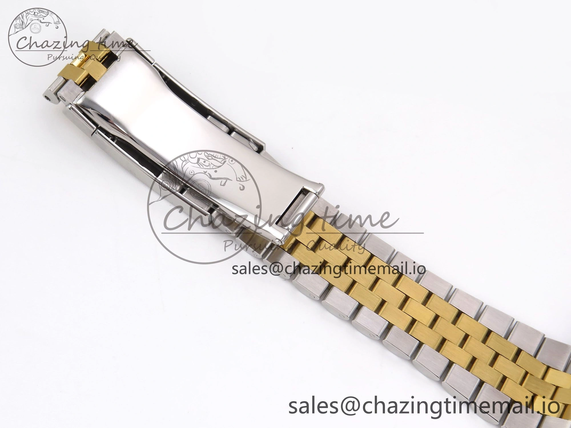 Seasonal DateJust 41 126333 EWEF Best Edition Gray Dial Green Roman Markers on SS YG Jubilee Bracelet A 988