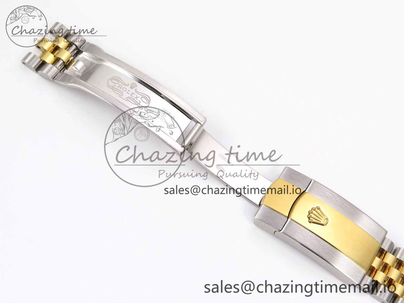 Seasonal DateJust 41 126333 EWEF Best Edition Gray Dial Green Roman Markers on SS YG Jubilee Bracelet A 988