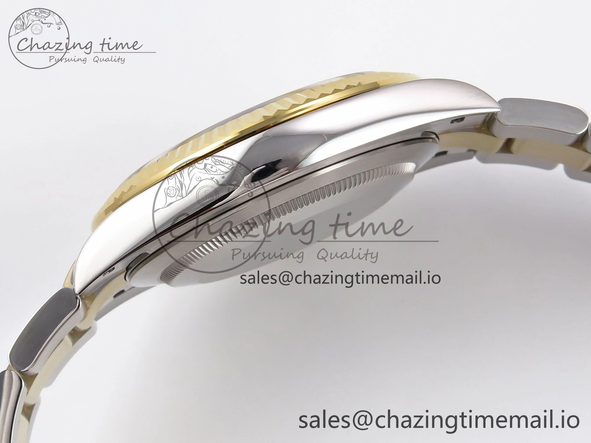 DateJust 41 126333 EWEF Best Edition Silver Stick Dial on SS YG Oyster Bracelet A Casual 975