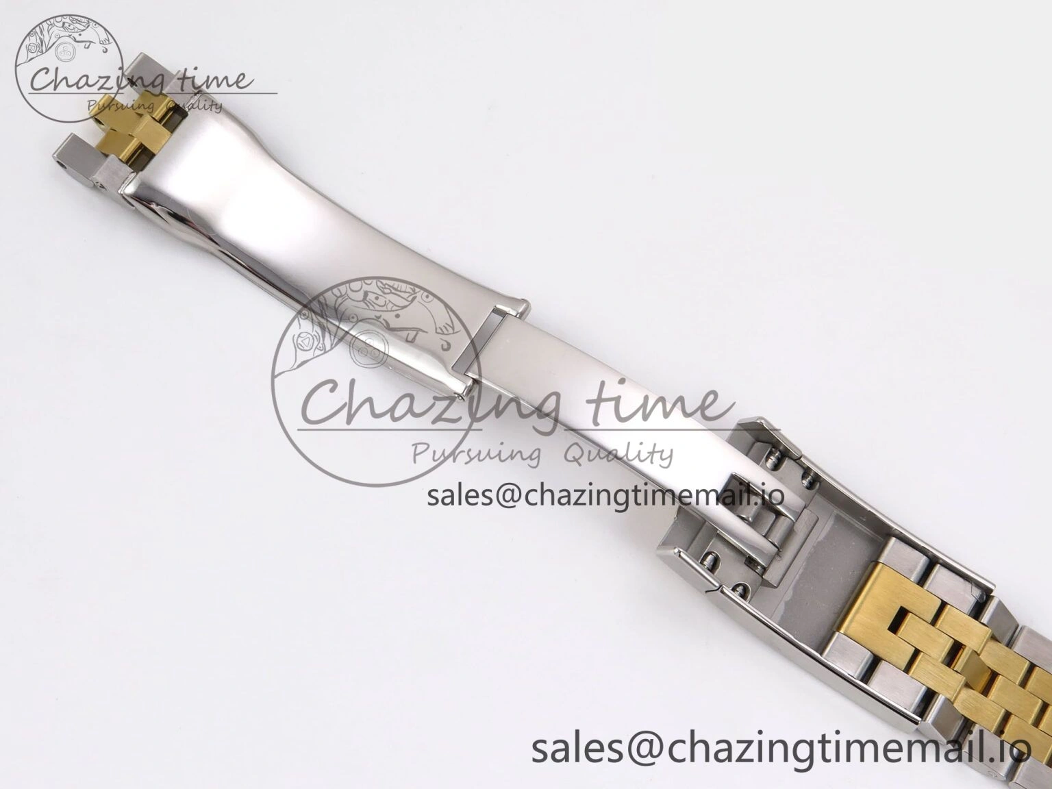SunProtective DateJust 41 126333 EWEF Best Edition White MOP Dial on SS YG Jubilee Bracelet A 991