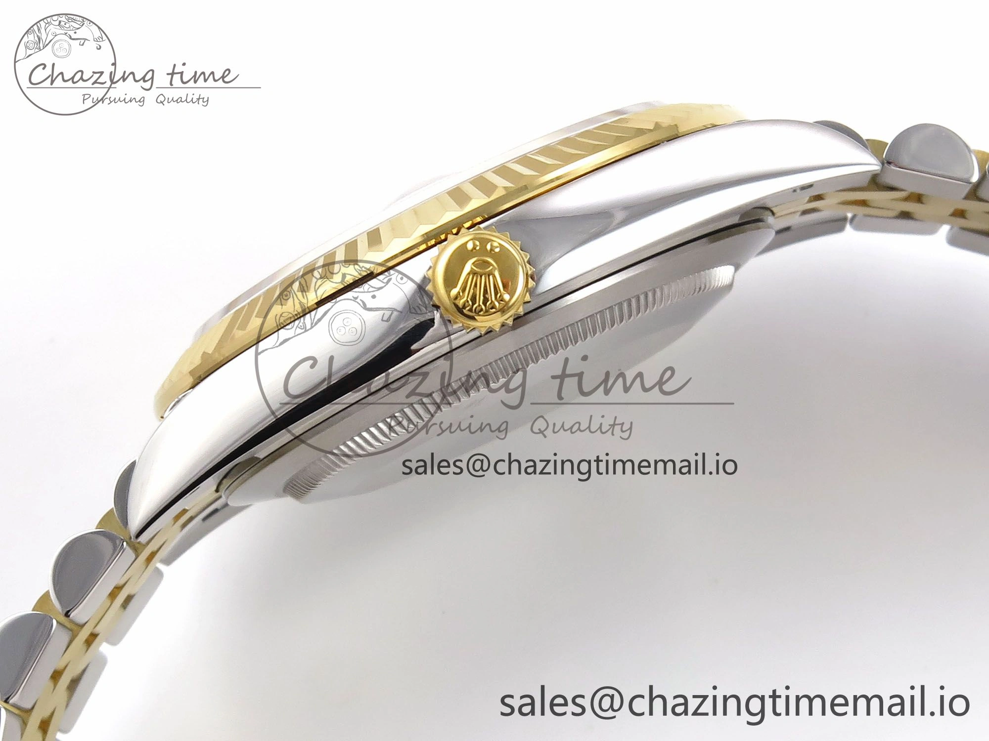DateJust 41 126333 EWEF Best Edition YG Diamonds Dial on SS YG Jubilee Bracelet A Compact 987