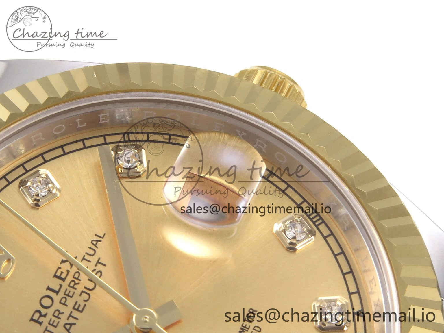DateJust 41 126333 EWEF Best Edition YG Diamonds Dial on SS YG Jubilee Bracelet A Compact 987