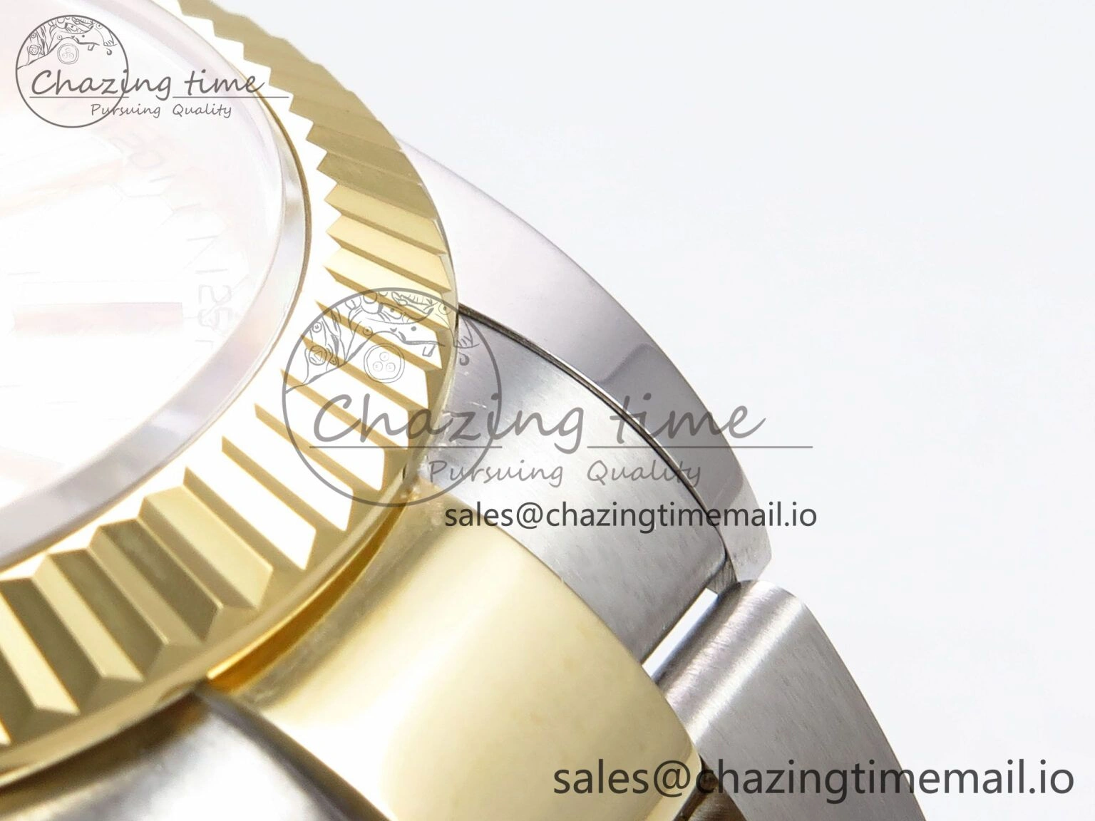 Fashionable DateJust 41 126333 EWEF Best Edition YG Textured Dial on SS YG Oyster Bracelet A 976