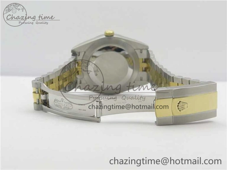 WellDesigned DateJust 41 126333 SS YG ARF 1:1 Best Edition 904L Steel YG Diamonds Dial on Jubilee Bracelet A 3221