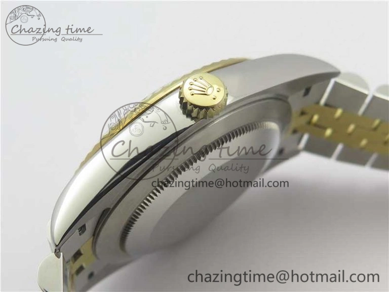 WellDesigned DateJust 41 126333 SS YG ARF 1:1 Best Edition 904L Steel YG Diamonds Dial on Jubilee Bracelet A 3221