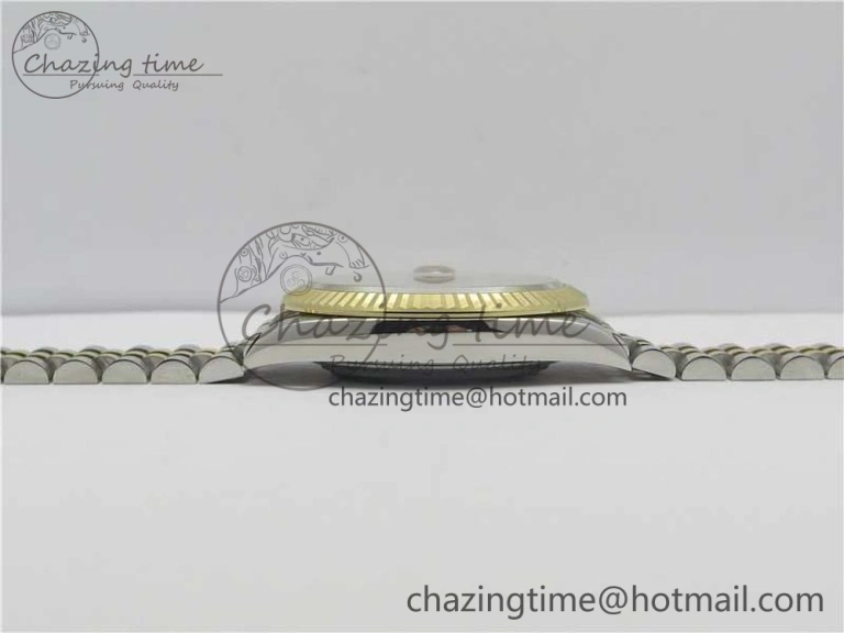 WellDesigned DateJust 41 126333 SS YG ARF 1:1 Best Edition 904L Steel YG Diamonds Dial on Jubilee Bracelet A 3221