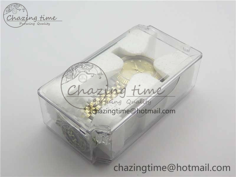 WellDesigned DateJust 41 126333 SS YG ARF 1:1 Best Edition 904L Steel YG Diamonds Dial on Jubilee Bracelet A 3221