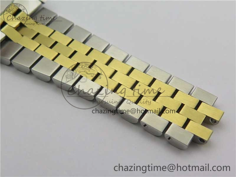 WellDesigned DateJust 41 126333 SS YG ARF 1:1 Best Edition 904L Steel YG Diamonds Dial on Jubilee Bracelet A 3221