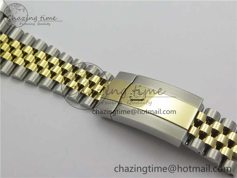 WellDesigned DateJust 41 126333 SS YG ARF 1:1 Best Edition 904L Steel YG Diamonds Dial on Jubilee Bracelet A 3221