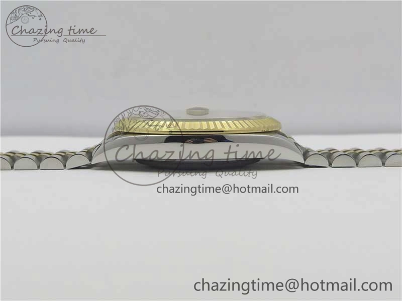 WellDesigned DateJust 41 126333 SS YG ARF 1:1 Best Edition 904L Steel YG Diamonds Dial on Jubilee Bracelet A 3221