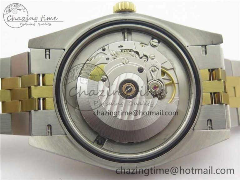 DateJust 41 126333 SS YG ARF 1:1 Best Edition 904L Steel YG Lumed Dial on Jubilee Bracelet A Lightweight 3223
