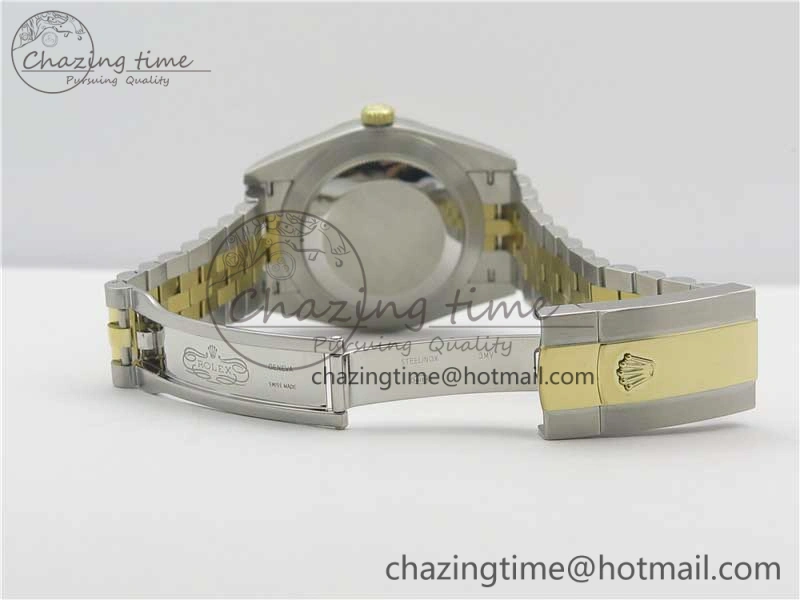 DateJust 41 126333 SS YG ARF 1:1 Best Edition 904L Steel YG Lumed Dial on Jubilee Bracelet A Lightweight 3223