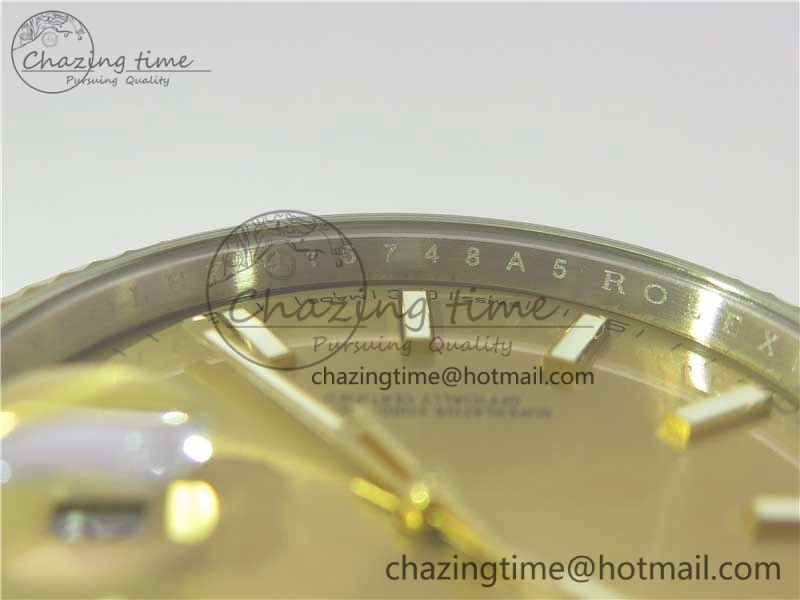 DateJust 41 126333 SS YG ARF 1:1 Best Edition 904L Steel YG Lumed Dial on Jubilee Bracelet A Lightweight 3223