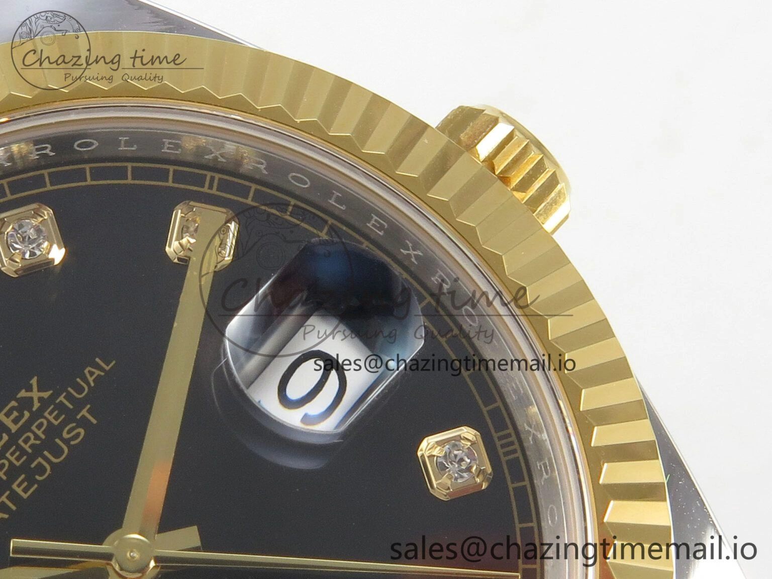 Durable DateJust 41 126333 SS YG ARF 1:1 Best Edition Black Diamonds Dial on Jubilee Bracelet SH3235 (Weighted) 210