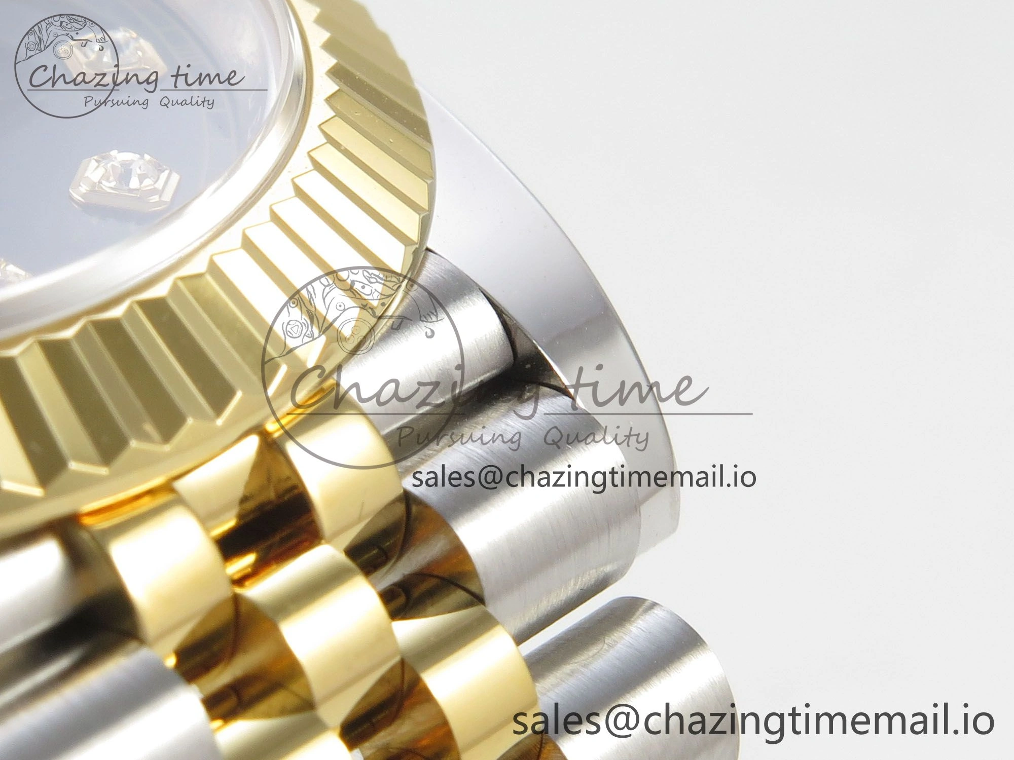 Durable DateJust 41 126333 SS YG ARF 1:1 Best Edition Black Diamonds Dial on Jubilee Bracelet SH3235 (Weighted) 210