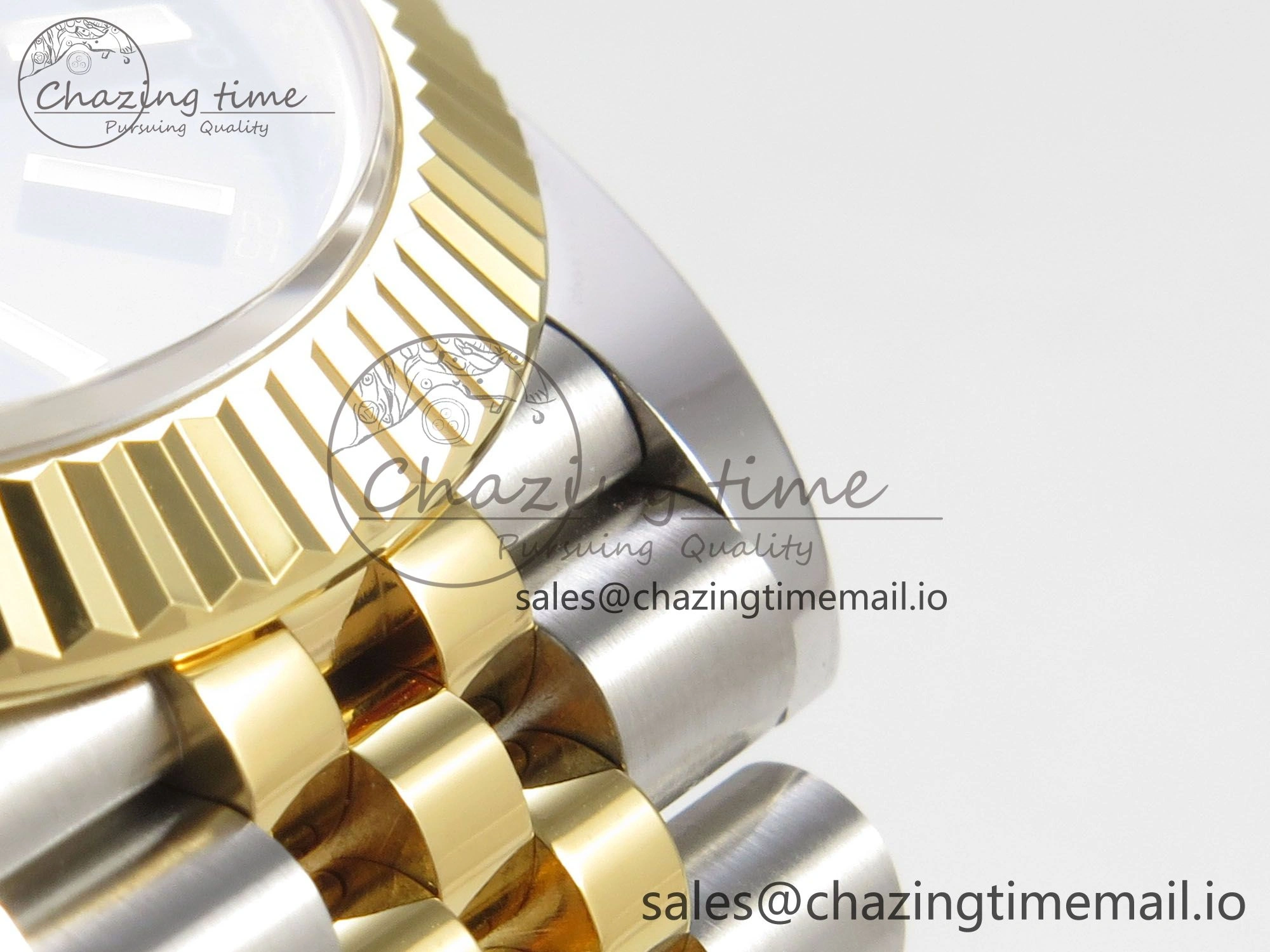 TopPick DateJust 41 126333 SS YG ARF 1:1 Best Edition Black Stick Dial on Jubilee Bracelet SH3235 (Weighted) 222