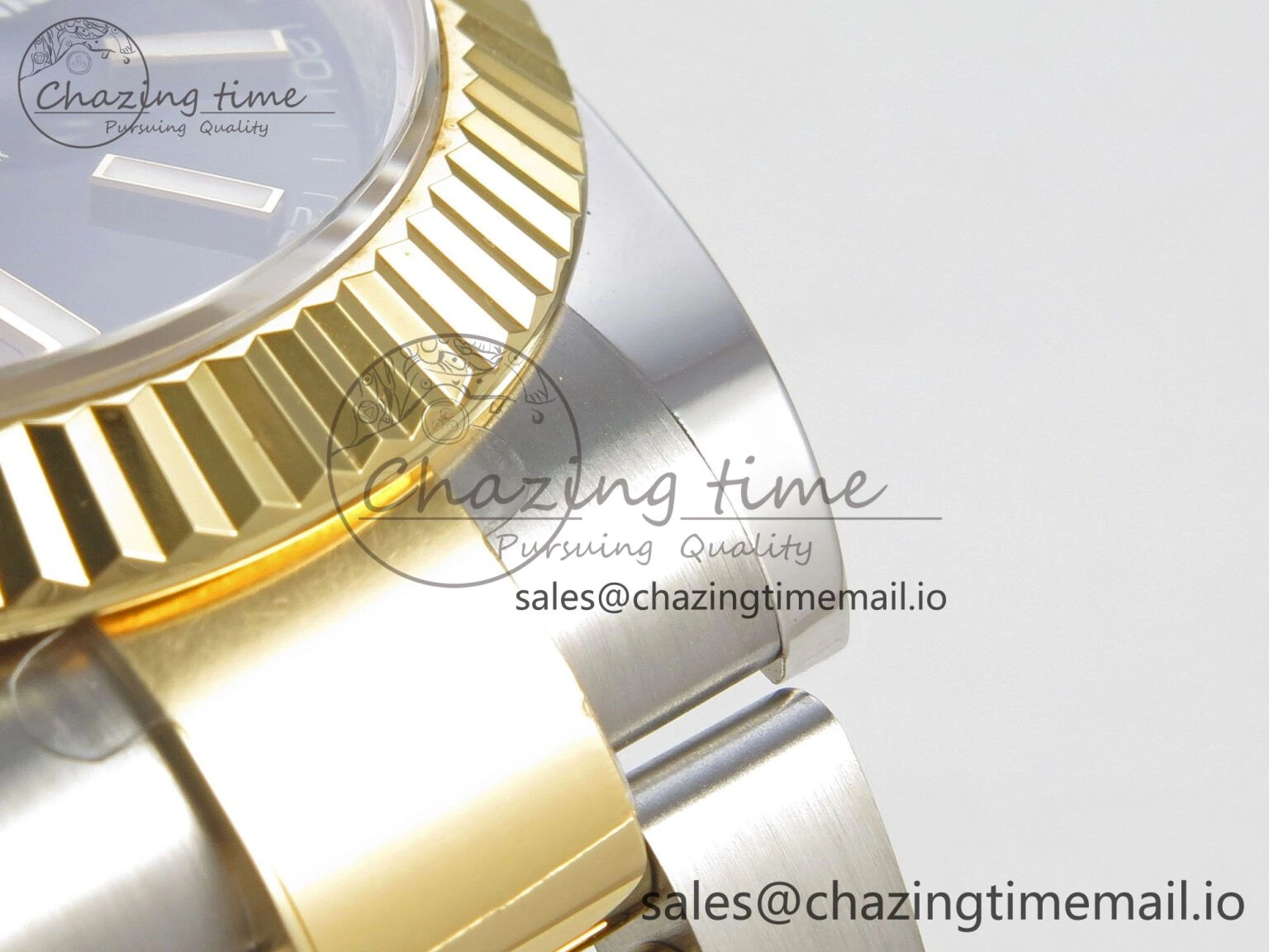 DateJust 41 126333 SS YG ARF 1:1 Best Edition Black Stick Dial on Oyster Bracelet SH3235 (Weighted) Comfortable 212