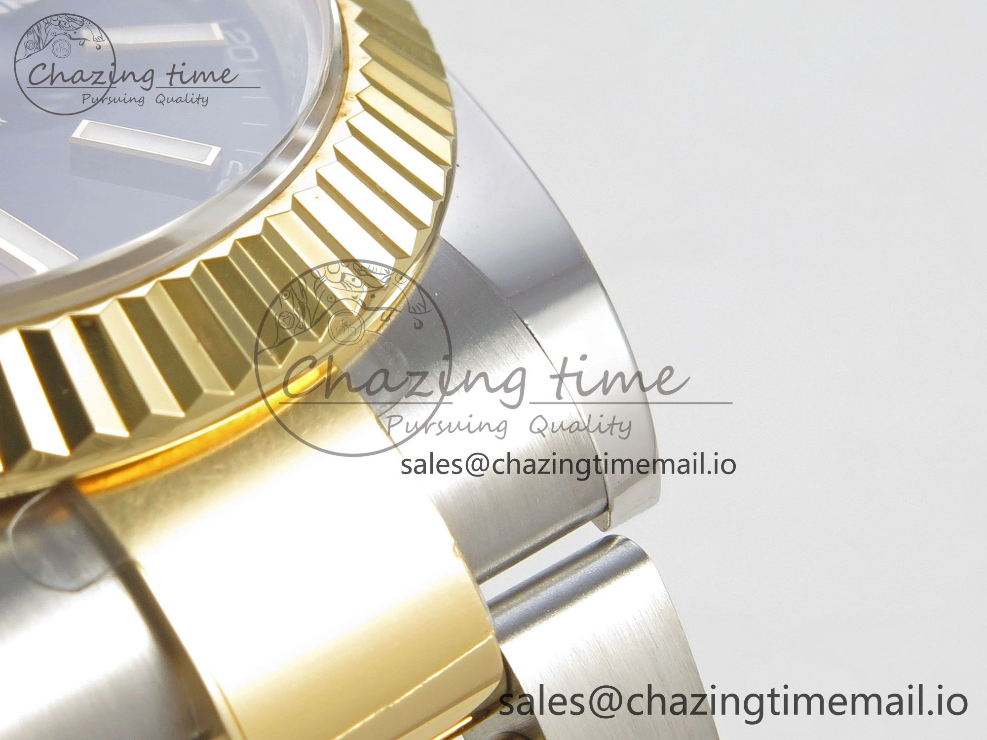 DateJust 41 126333 SS YG ARF 1:1 Best Edition Black Stick Dial on Oyster Bracelet SH3235 (Weighted) Comfortable 212