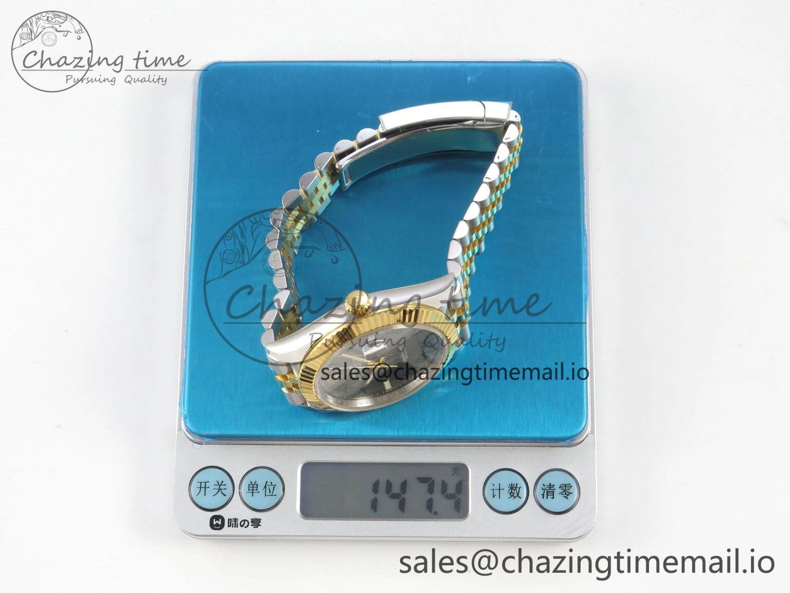 GoAnywhere DateJust 41 126333 SS YG ARF 1:1 Best Edition Gray Roman Dial on Jubilee Bracelet SH3235 (Weighted) 219