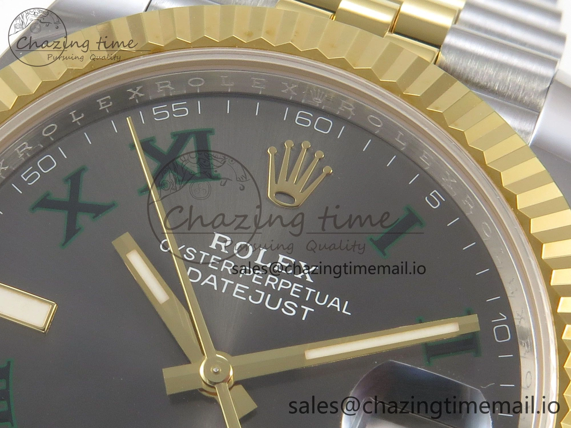 GoAnywhere DateJust 41 126333 SS YG ARF 1:1 Best Edition Gray Roman Dial on Jubilee Bracelet SH3235 (Weighted) 219