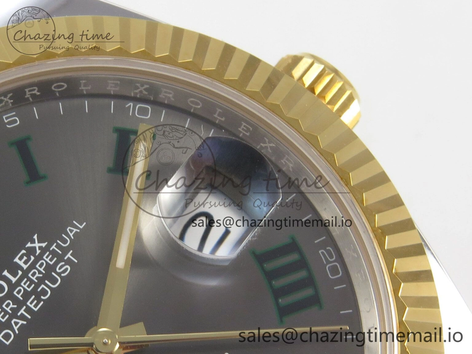 GoAnywhere DateJust 41 126333 SS YG ARF 1:1 Best Edition Gray Roman Dial on Jubilee Bracelet SH3235 (Weighted) 219