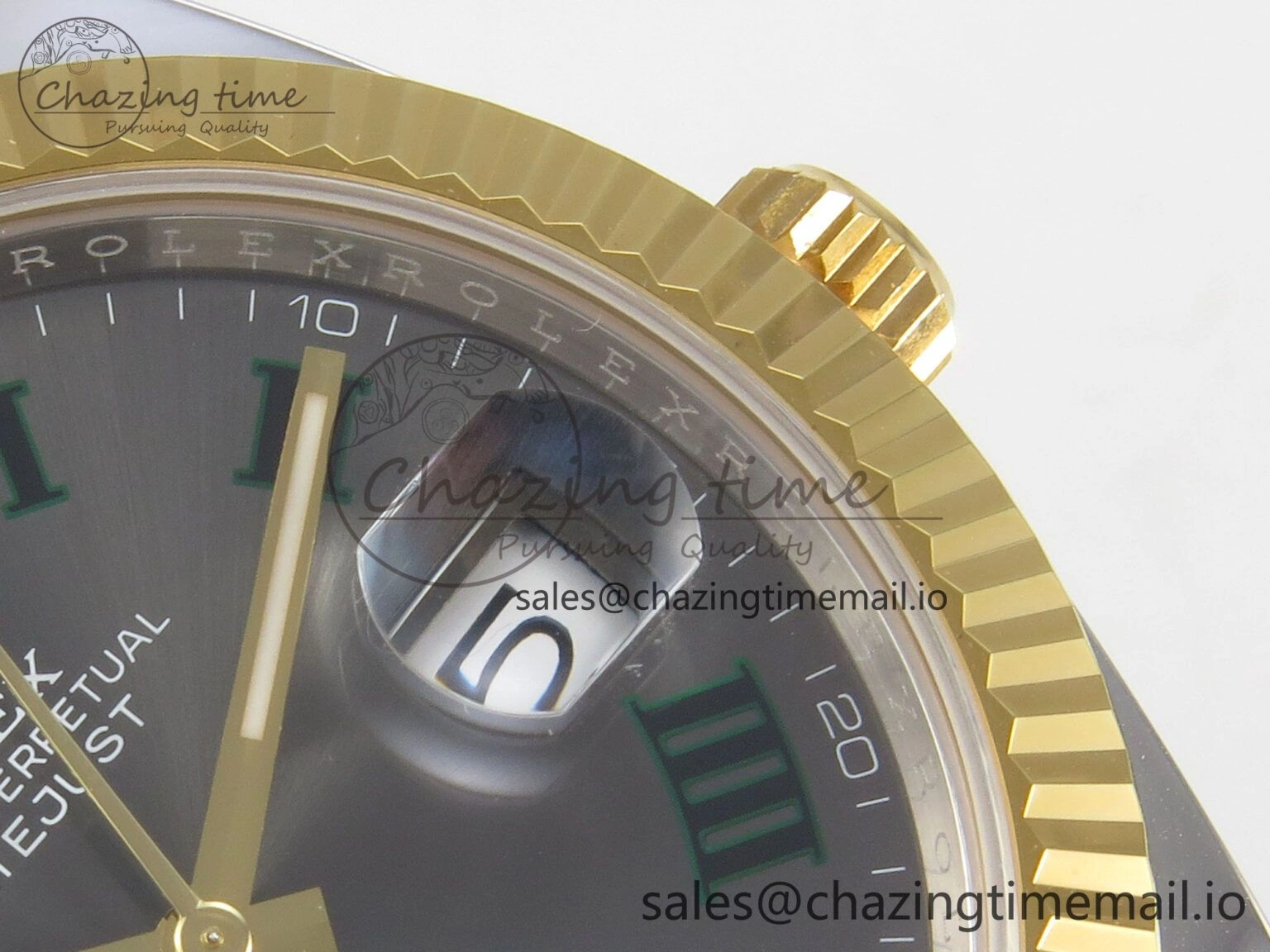 Lightweight DateJust 41 126333 SS YG ARF 1:1 Best Edition Gray Roman Dial on Oyster Bracelet SH3235 (Weighted) 208