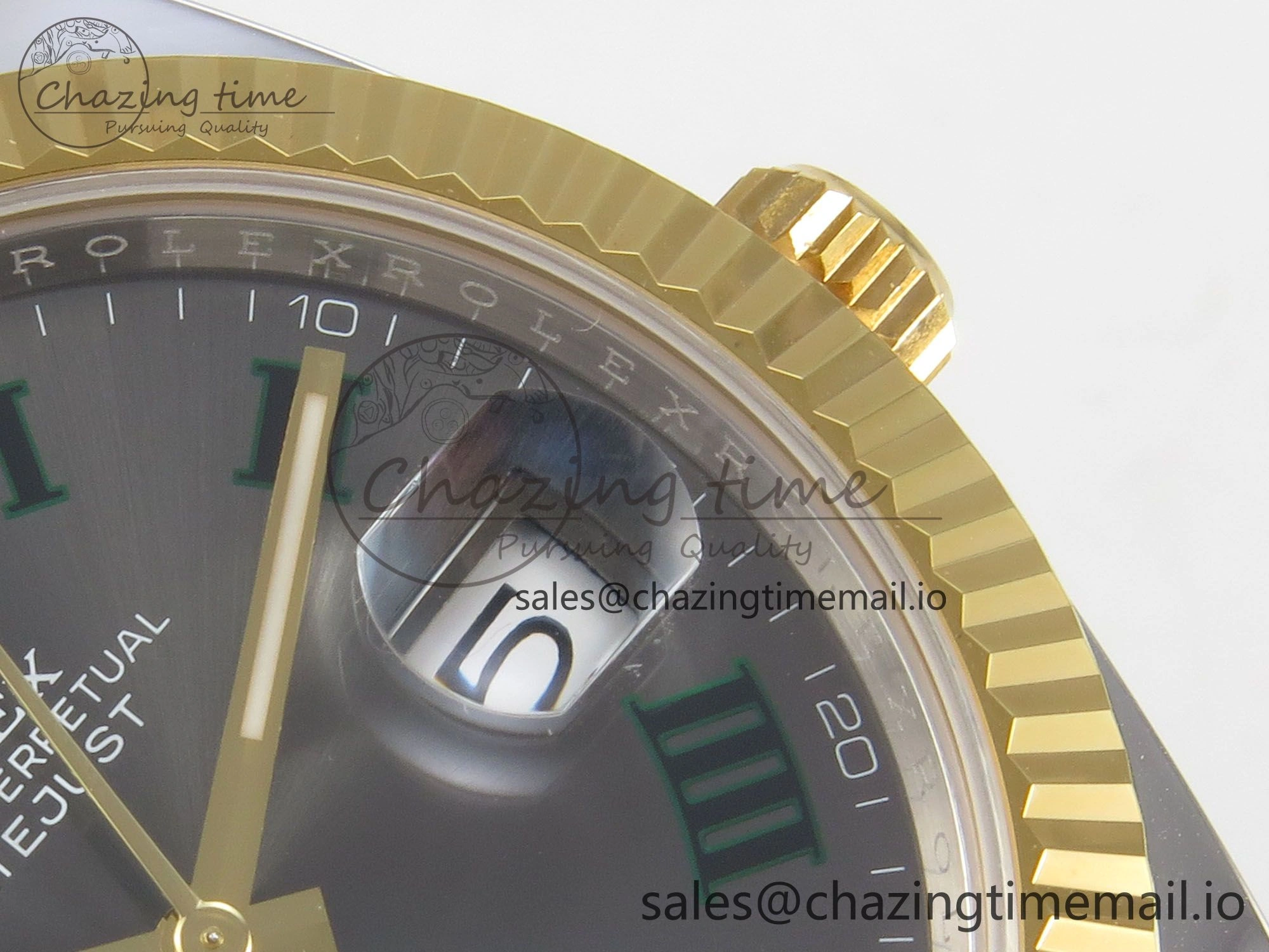 Lightweight DateJust 41 126333 SS YG ARF 1:1 Best Edition Gray Roman Dial on Oyster Bracelet SH3235 (Weighted) 208