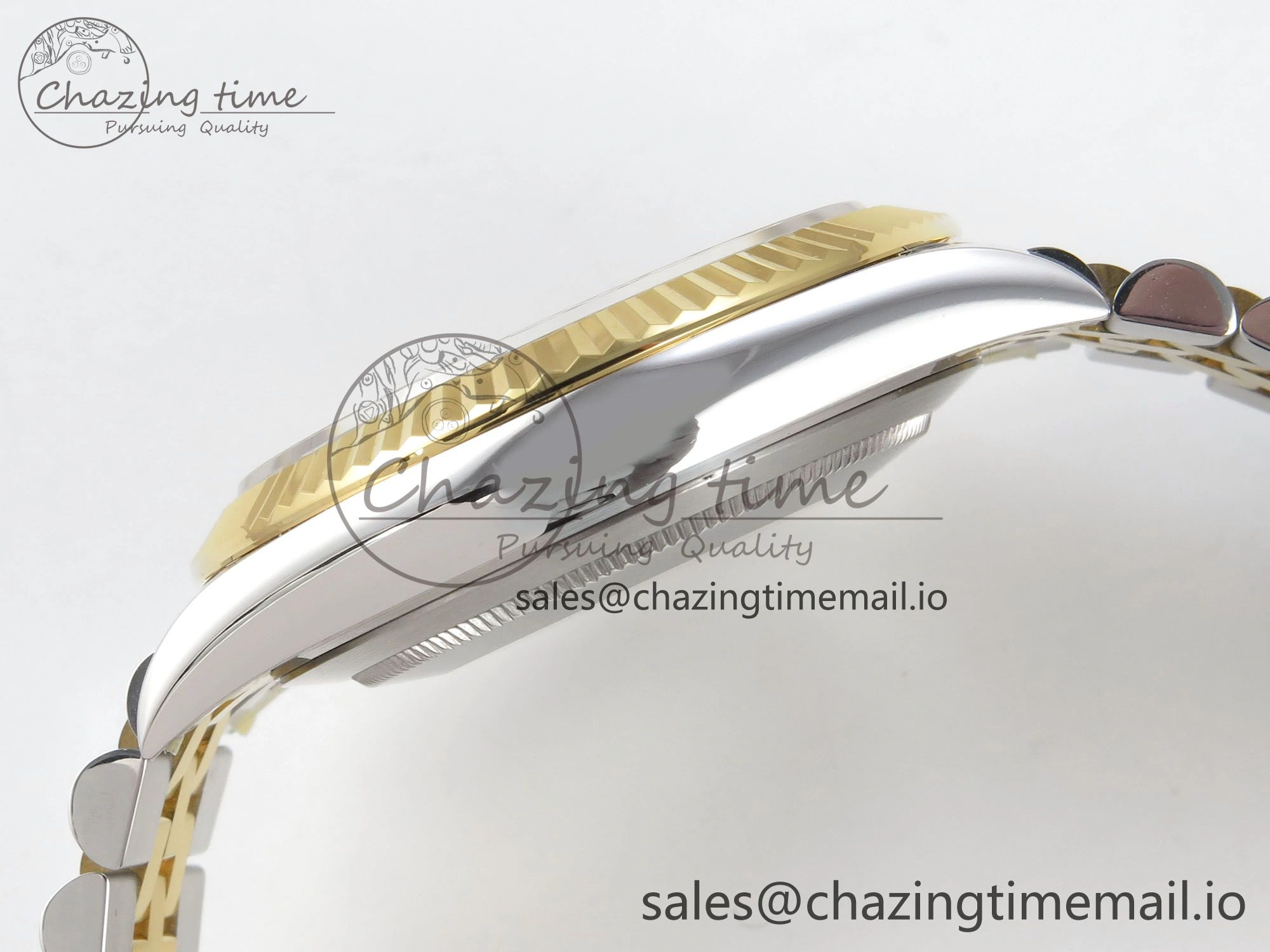 DateJust 41 126333 SS YG ARF 1:1 Best Edition White MOP Diamonds Dial on Jubilee Bracelet SH3235 (Weighted) Premium 218