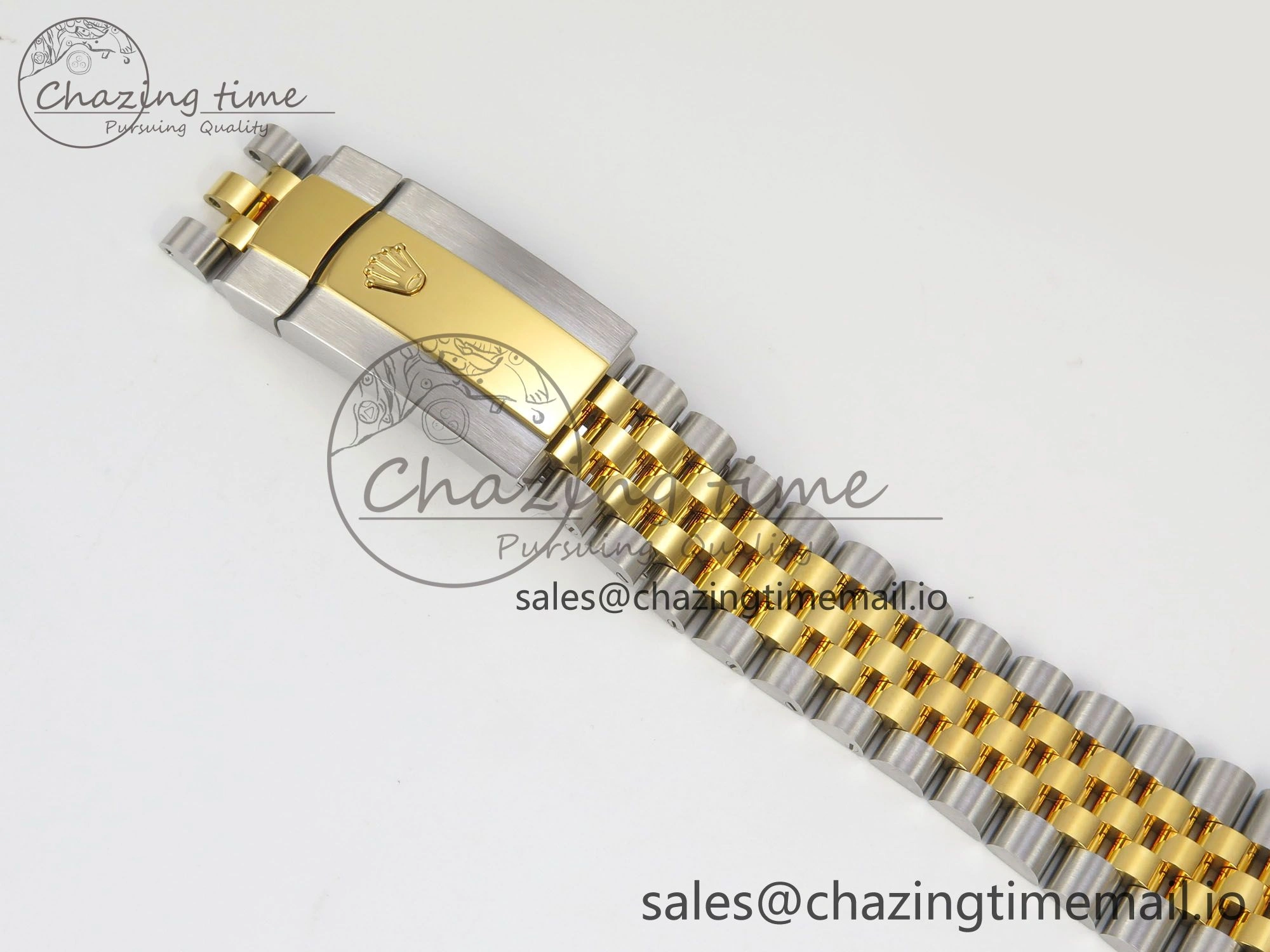 DateJust 41 126333 SS YG ARF 1:1 Best Edition White MOP Diamonds Dial on Jubilee Bracelet SH3235 (Weighted) Premium 218