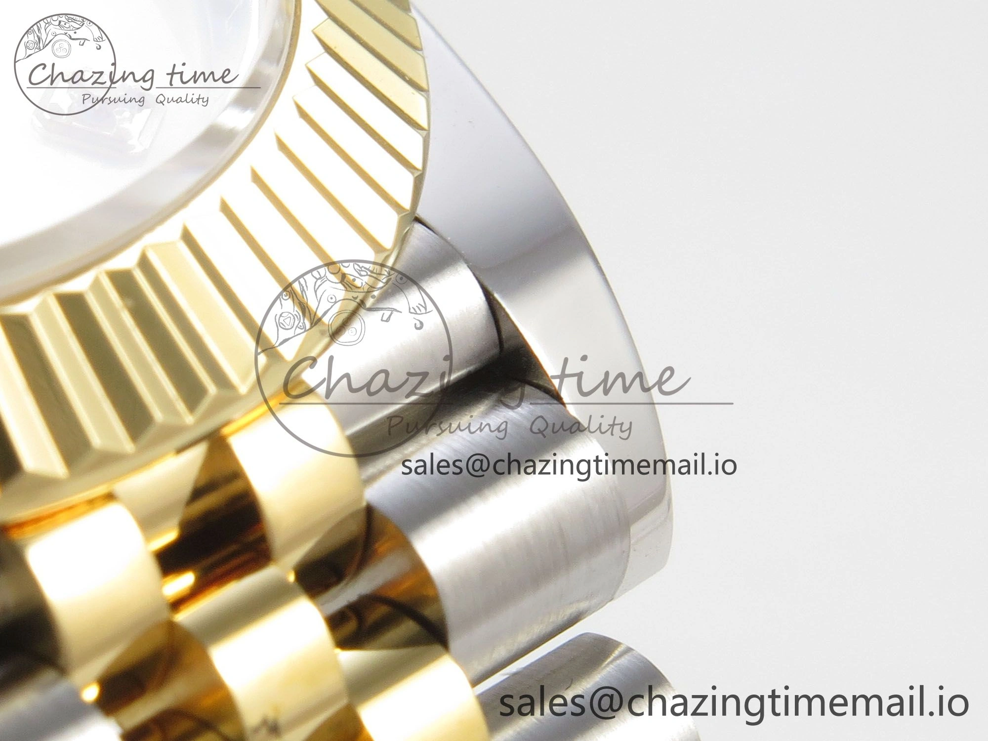 DateJust 41 126333 SS YG ARF 1:1 Best Edition White MOP Diamonds Dial on Jubilee Bracelet SH3235 (Weighted) Premium 218