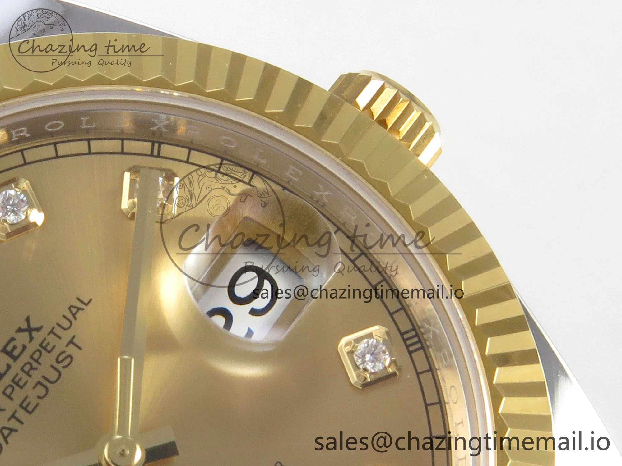 Premium DateJust 41 126333 SS YG ARF 1:1 Best Edition YG Diamonds Dial on Jubilee Bracelet SH3235 (Weighted) 220