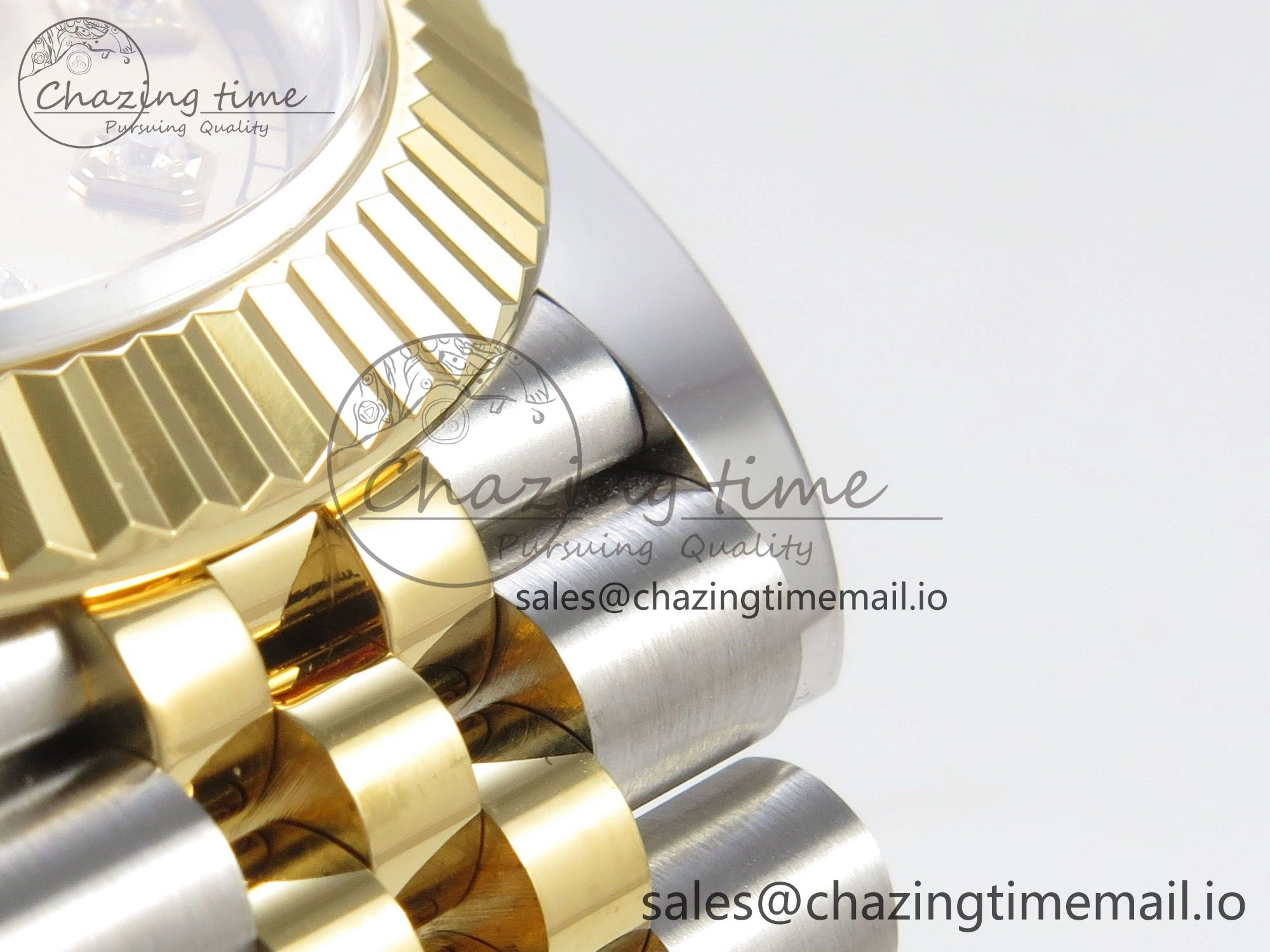 Premium DateJust 41 126333 SS YG ARF 1:1 Best Edition YG Diamonds Dial on Jubilee Bracelet SH3235 (Weighted) 220