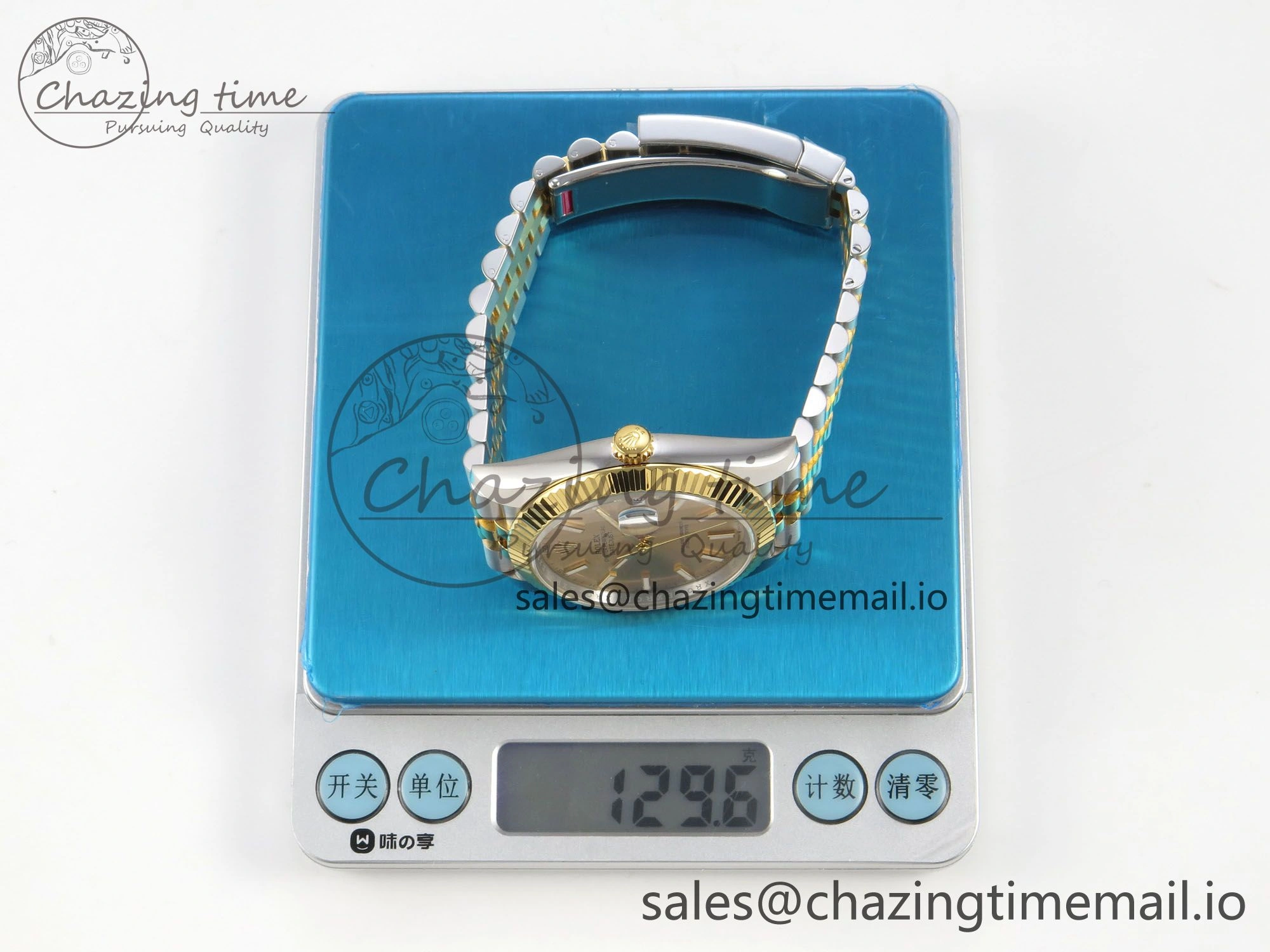 DateJust 41 126333 SS YG ARF 1:1 Best Edition YG Stick Dial on Jubilee Bracelet SH3235 (Weighted) SunProtective 216