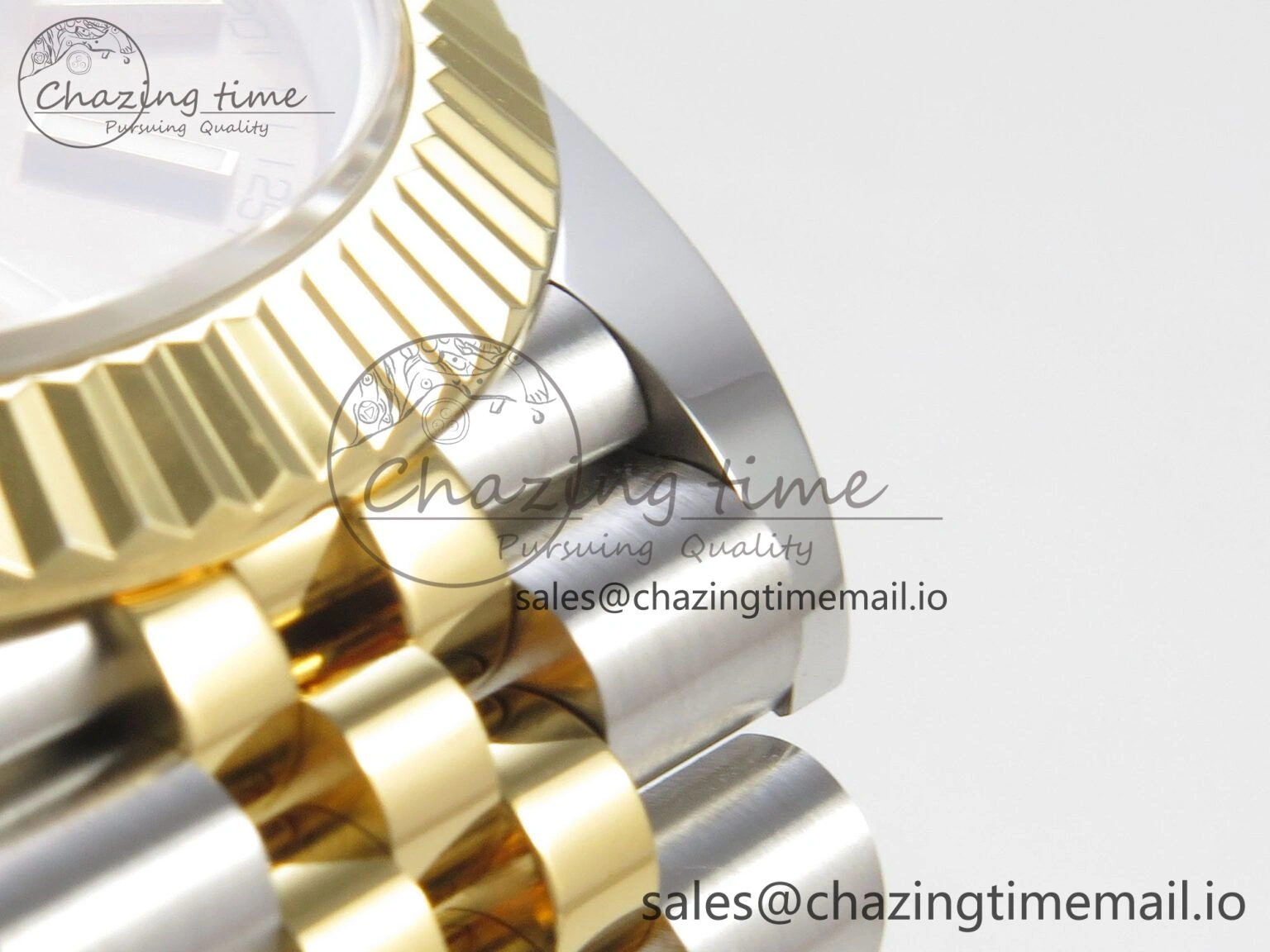 DateJust 41 126333 SS YG ARF 1:1 Best Edition YG Stick Dial on Jubilee Bracelet SH3235 (Weighted) SunProtective 216