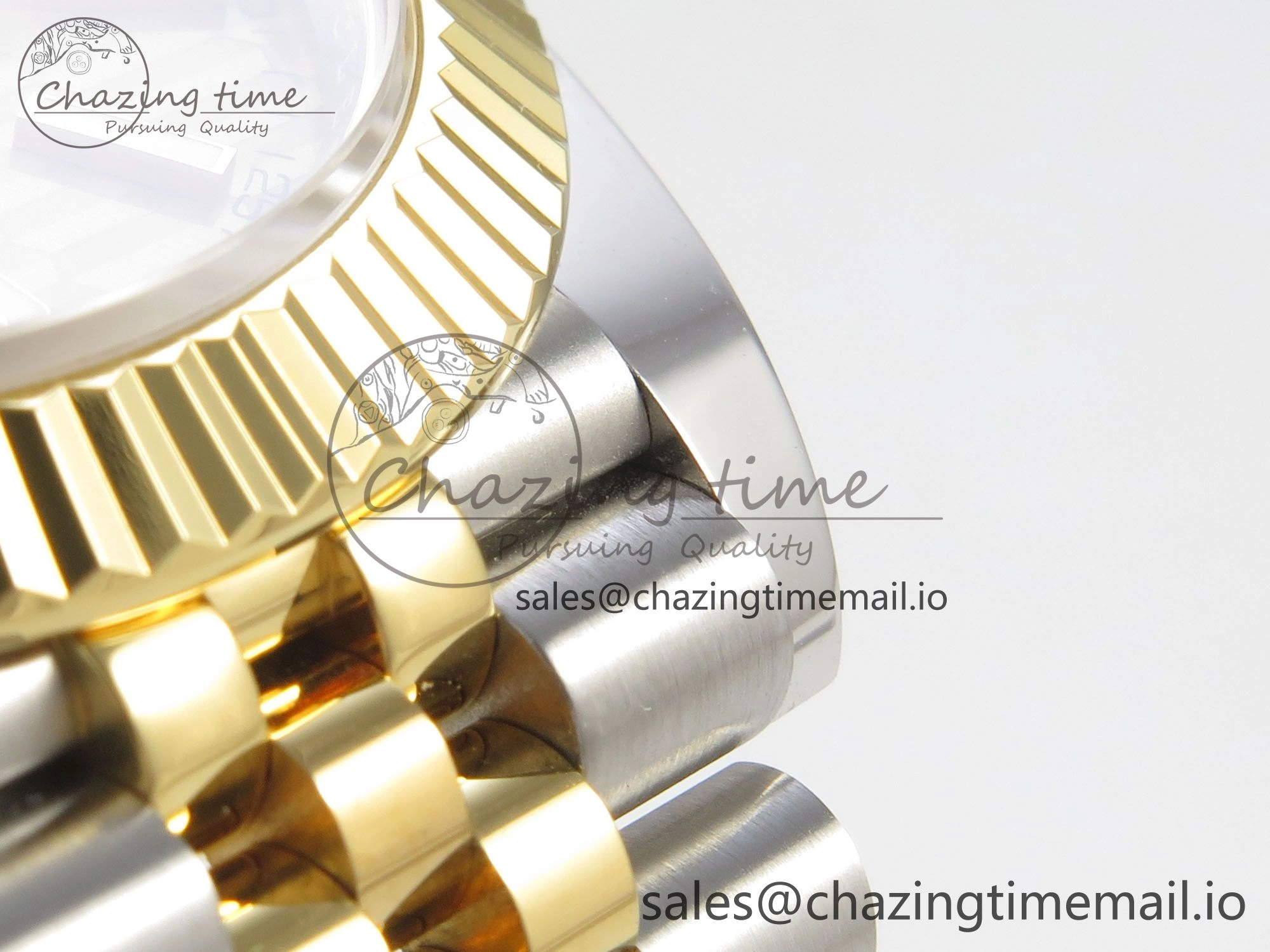 Neat DateJust 41 126333 SS YG ARF 1:1 Best Edition YG Texture Stick Dial on Jubilee Bracelet SH3235 (Weighted) 217
