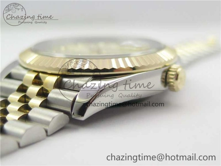 Colorful DateJust 41 126333 SS YG Wrapped WWF Best Edition Gold Jubilee Makers Dial on SS YG Wrapped Jubilee Bracelet A 3126