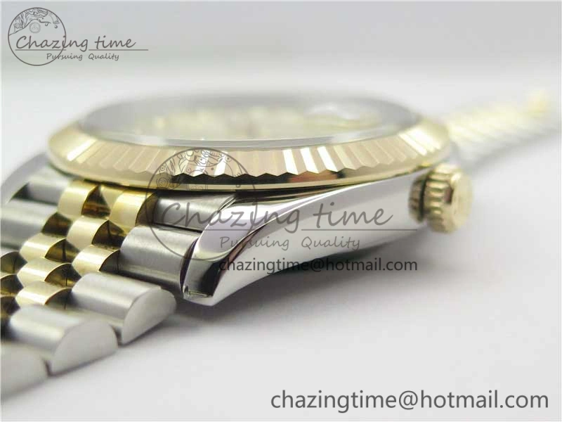 Colorful DateJust 41 126333 SS YG Wrapped WWF Best Edition Gold Jubilee Makers Dial on SS YG Wrapped Jubilee Bracelet A 3126