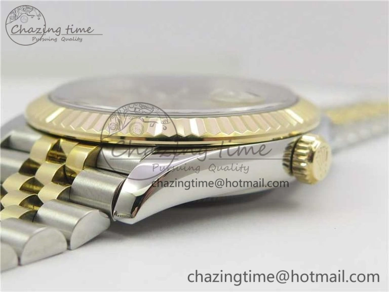 RelaxedFit DateJust 41 126333 SS YG Wrapped WWF Best Edition Gold Stick Makers Dial on SS YG Wrapped Jubilee Bracelet A 3123
