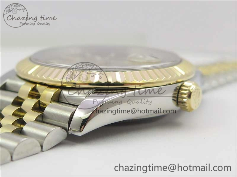 RelaxedFit DateJust 41 126333 SS YG Wrapped WWF Best Edition Gold Stick Makers Dial on SS YG Wrapped Jubilee Bracelet A 3123
