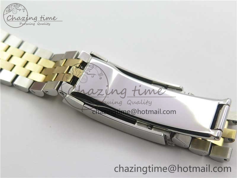 Thermal DateJust 41 126333 SS YG Wrapped WWF Best Edition Gray Roman Makers Dial on SS YG Wrapped Jubilee Bracelet A 3127