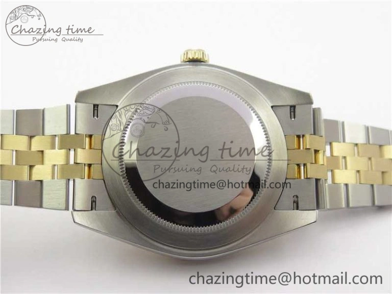 Thermal DateJust 41 126333 SS YG Wrapped WWF Best Edition Gray Roman Makers Dial on SS YG Wrapped Jubilee Bracelet A 3127