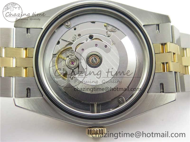 Thermal DateJust 41 126333 SS YG Wrapped WWF Best Edition Gray Roman Makers Dial on SS YG Wrapped Jubilee Bracelet A 3127